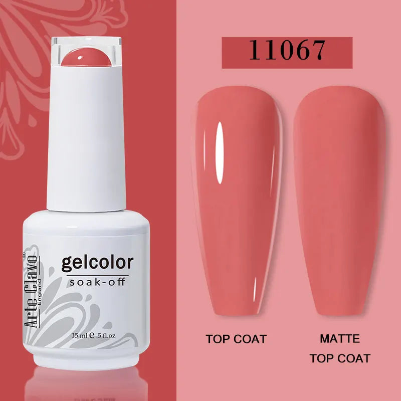 Arte Clavo Jelly Gel Polish Translucent Manicuring UV Nail Semi