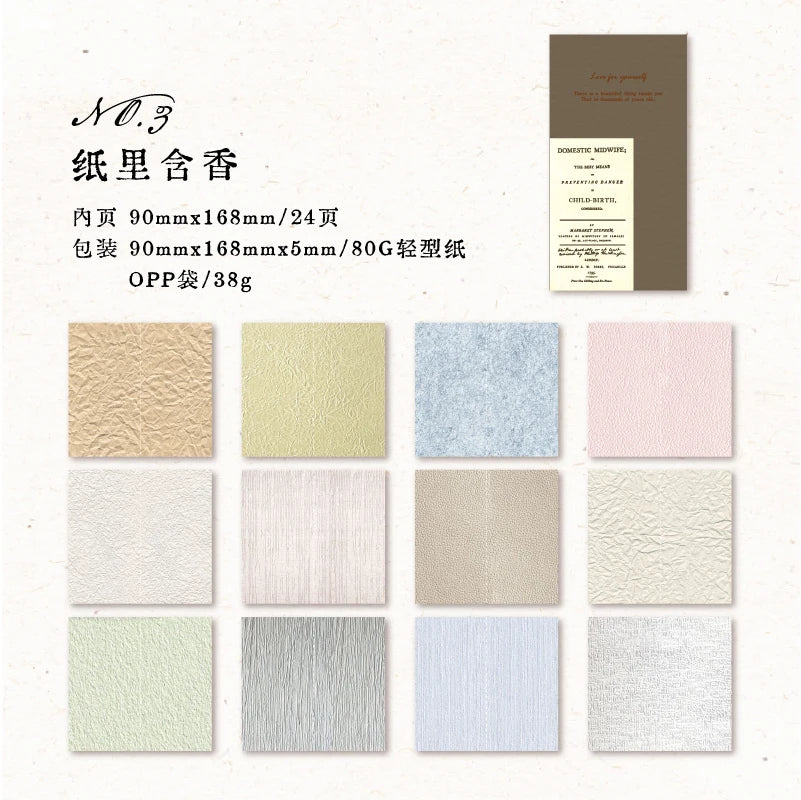 24 sheets Vintage Material Paper book Junk Journal Decor DIY Supplies Scrapbooking Art Collage Aesthetics Stationery Craft Paper Qme 4