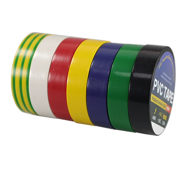 PVC colored electrical tape is waterproof, flame-retardant, insulated, and environmentally friendly Qme