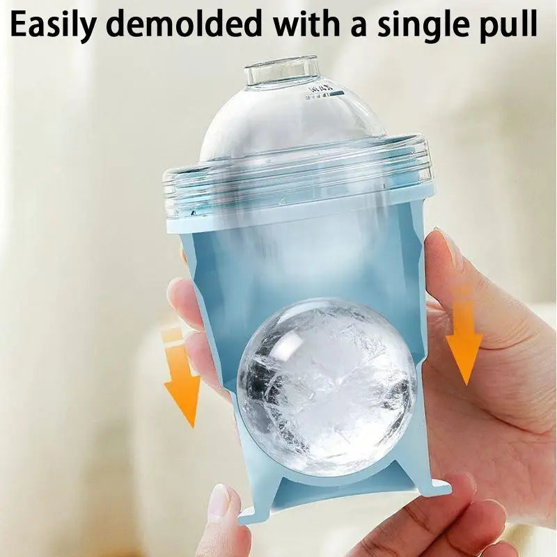 2026Food-Grade Silicone Ice Maker Mold Summer Outdoor Travel Tumbler Qme
