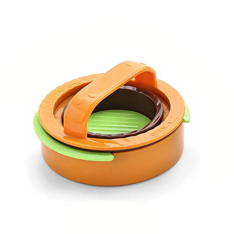 Round Hamburger Patty Making Tool Meat Press Combination Kitchen Qme A one size