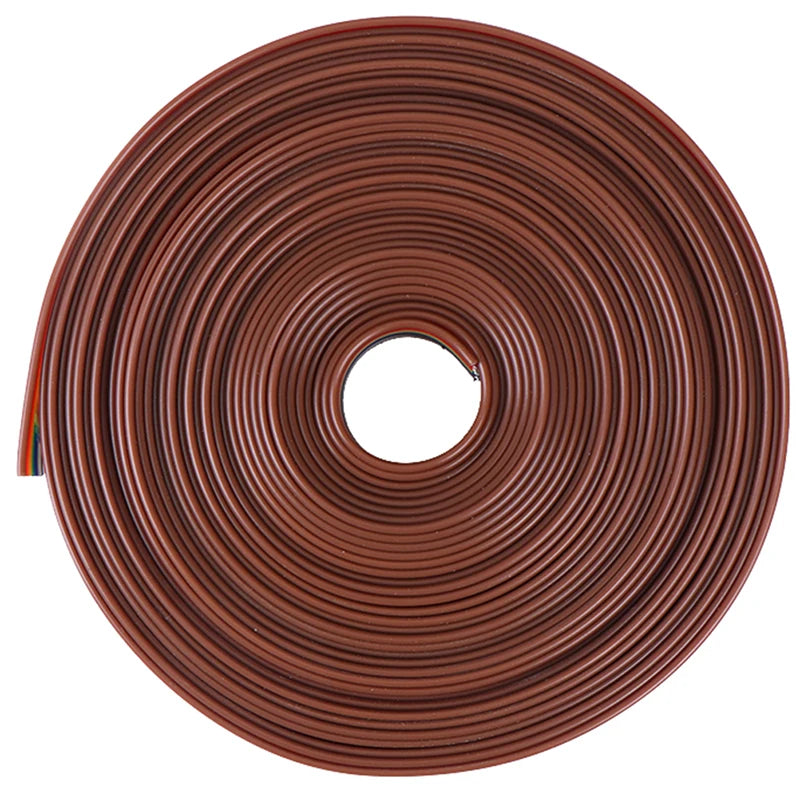 5 Meters Lot Ribbon Cable 10 WAY Flat Rainbow Wire Qme