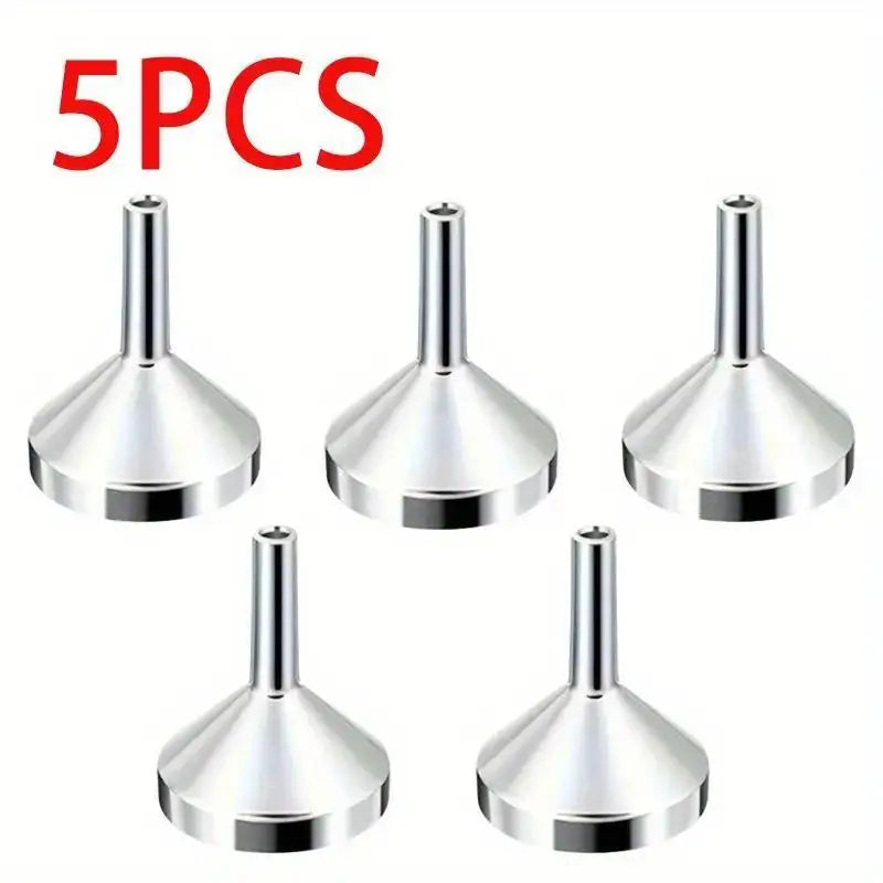 5Pcs special filling funnel for perfume and essential oils, which can easily fill various liquids, is easy to use and easy to ca Qme 5pcs