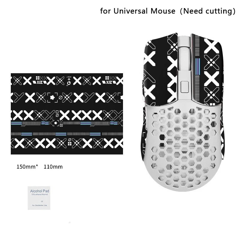 Laptop Universal Sweatproof DIY 15 Anti-slip Gaming Mouse Grip Tape Qme A9