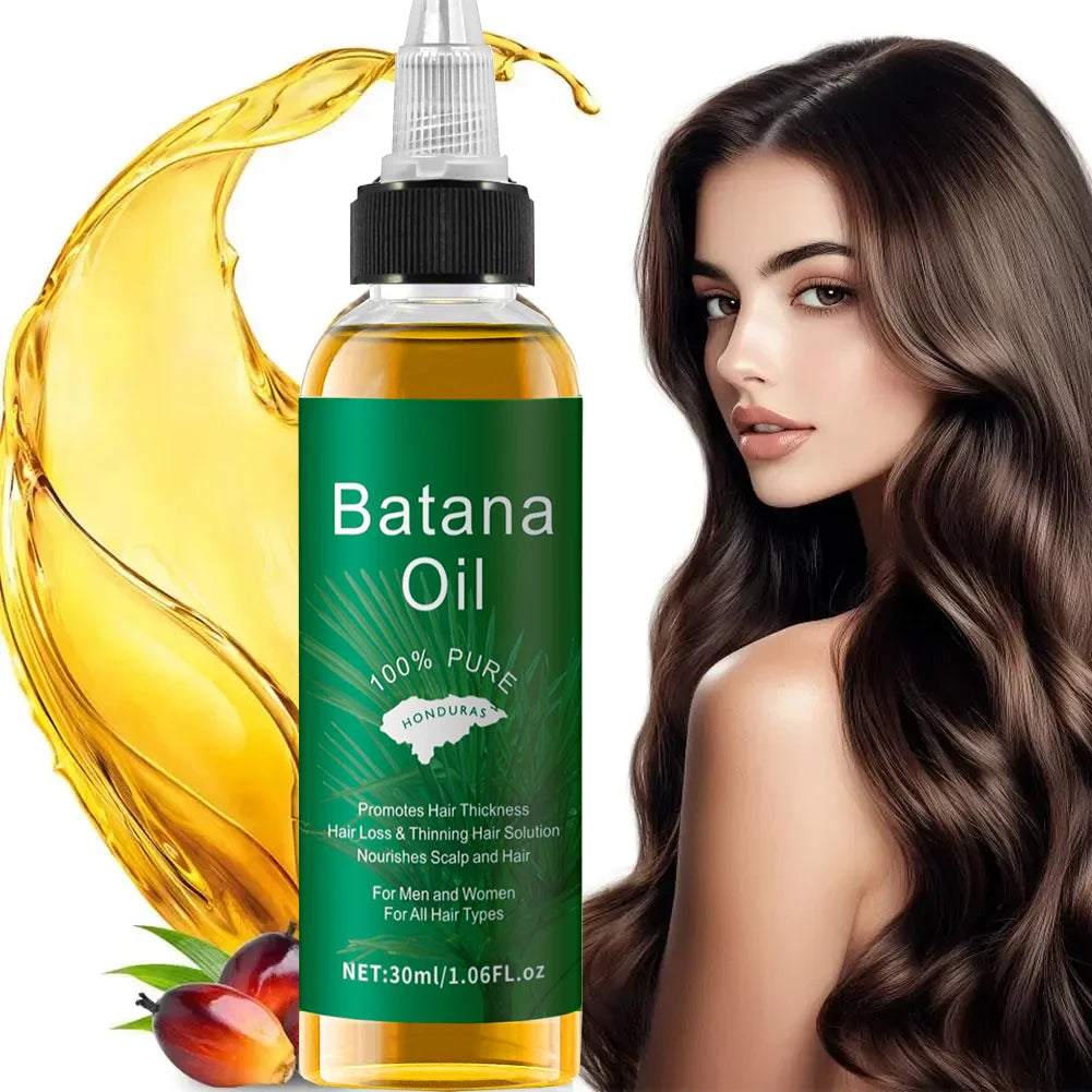 Batana Hair Care Essential Oil Repair Hair Root Moisturize Nourishing Strengthen Improve Split Smooth Hair Care Oil Qme