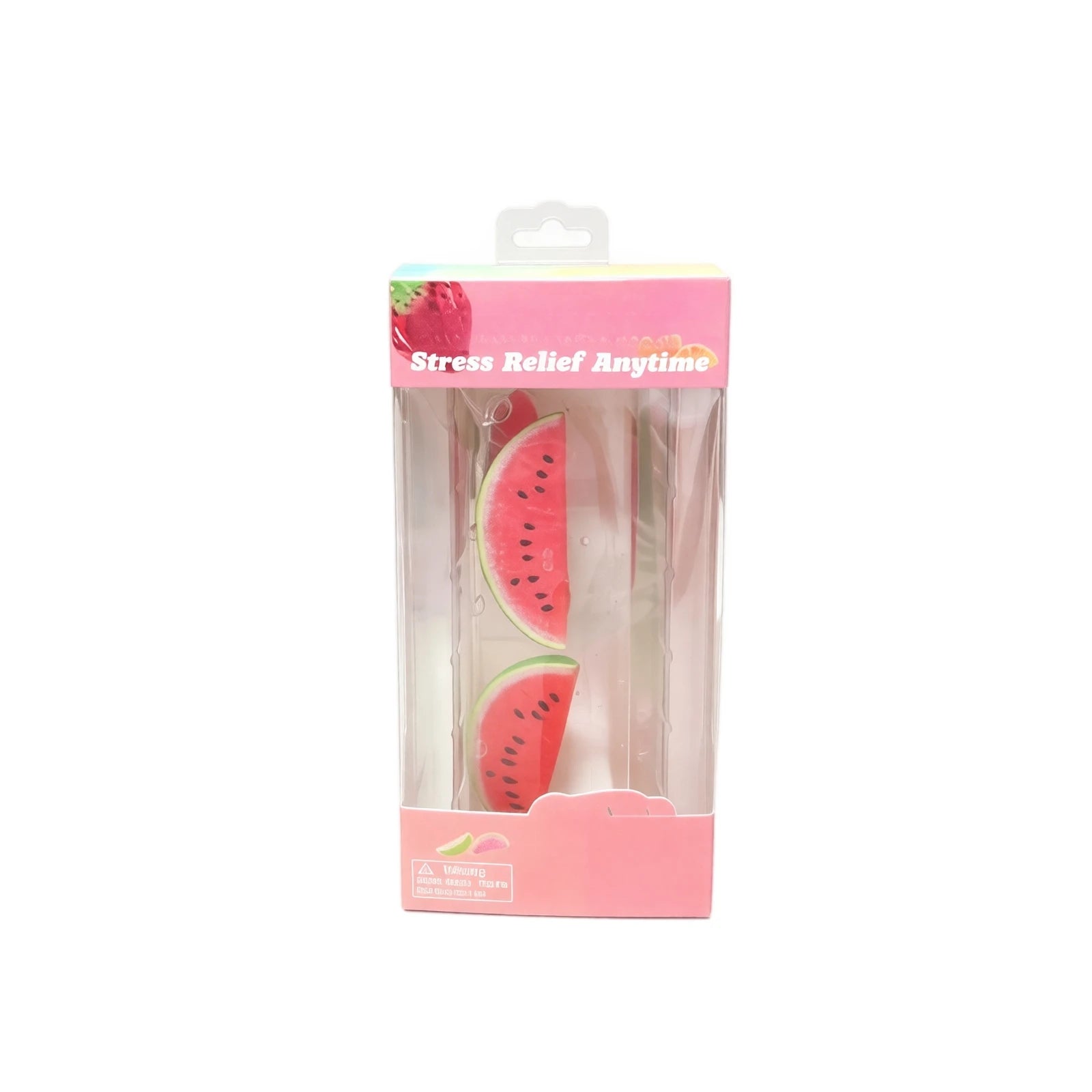 Long Rectangular Fruit Stress-relieving Toy Clear Ice Cubes Slow-rising Fidget Fun Toy for Adult Creative Holiday Halloween Gift Qme B One Size