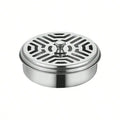 2 Portable Mosquito Coil Holders Sandalwood Incense Box Handle Qme 1pc