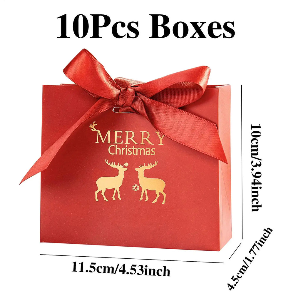 Holiday Bags Bow Tie 10 Festive Christmas Supports Sharing Festival Qme