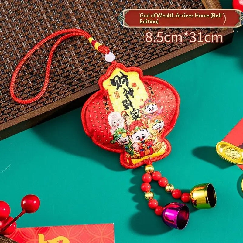 Lucky Fragrant Bag Tassels Horse Incense Car Hanging Chinese Zodiac Qme A11