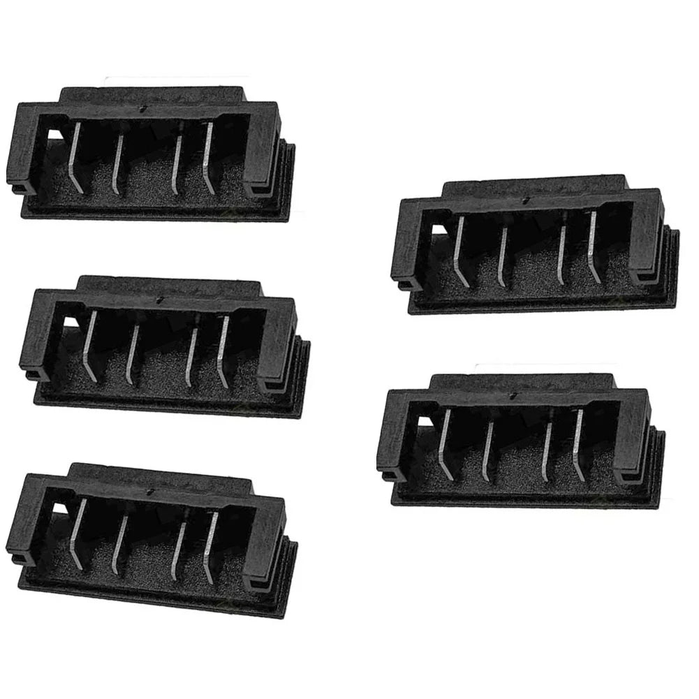 5pcs Battery Connector Terminal Block Adapter Compatible With For Dewalt For DCB180 For DCB200 DCB201 For DCB203 DCB230 Qme