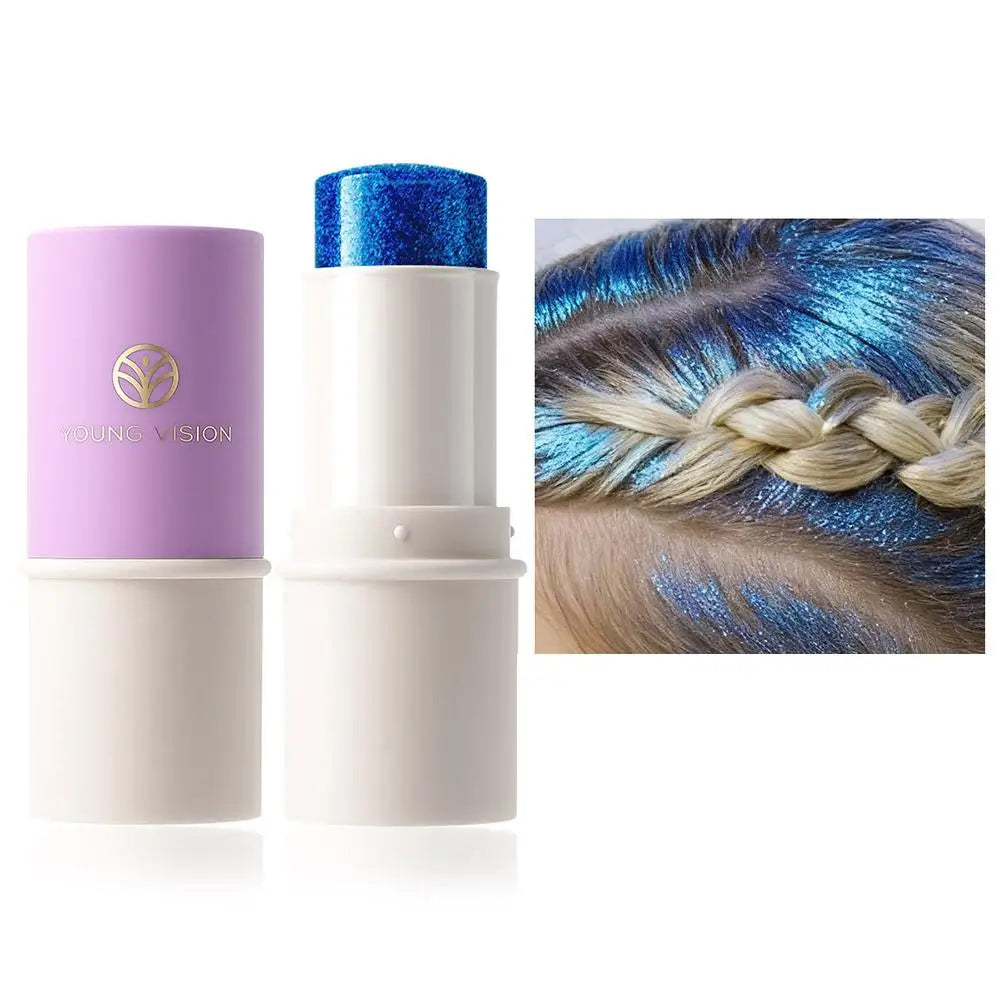 Holographic Sequins Body Glitter Stick Face Hair Makeup Festival Qme 03 blue