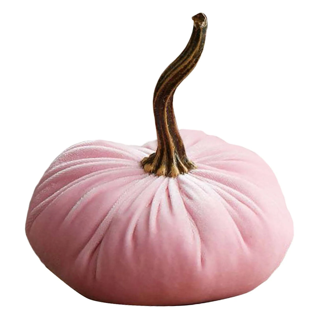 Velvet Soft Pumpkin Ornaments Handmade Home Holiday Ornaments Decoration Autumn Decoration Qme