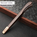 Teacup Clip Convenient Ebony Alloy Tea Tweezers Tweezer Bamboo Wooden Qme 2
