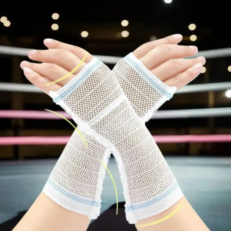 Breathable Elastic Medical Mesh PICC Sleeve Nursing Tube Protection Qme