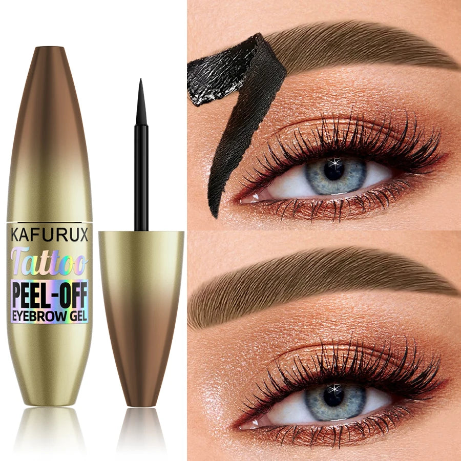 5 Waterproof Tattoo Eyebrow Peel Off Tint Stencils-semi-permanent Qme