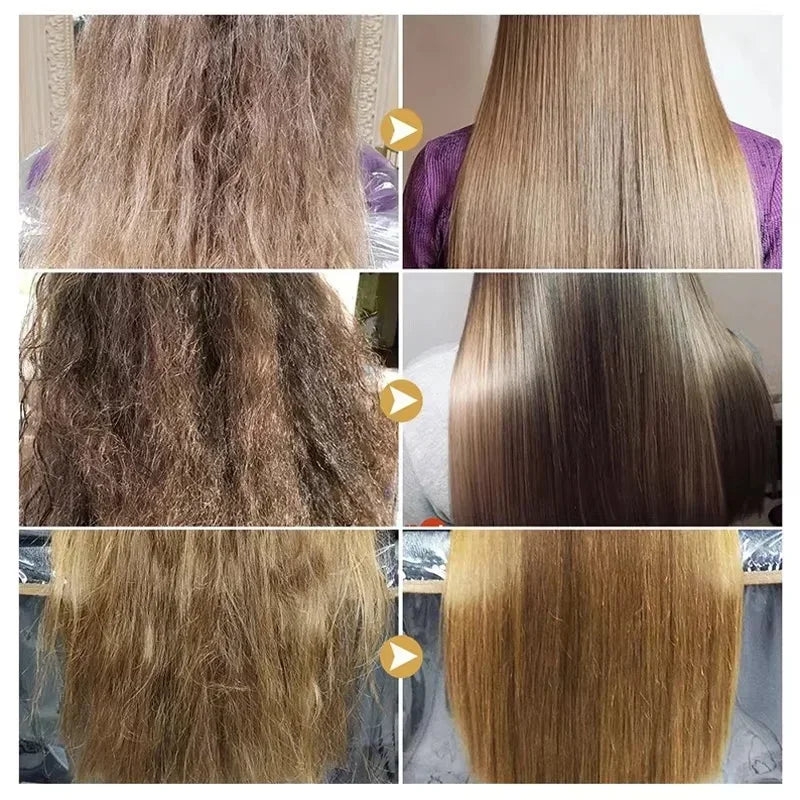 Deep Repair Keratin Hair Mask 5 Second Magical Damage Frizzy Soft Smooth Shiny Hair Treat Moisturize Repair Hair Care Mask Qme