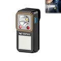 LED Magnetic Clamp Flashlight Clip-on Light Signaling Cycling Outdoor Qme B