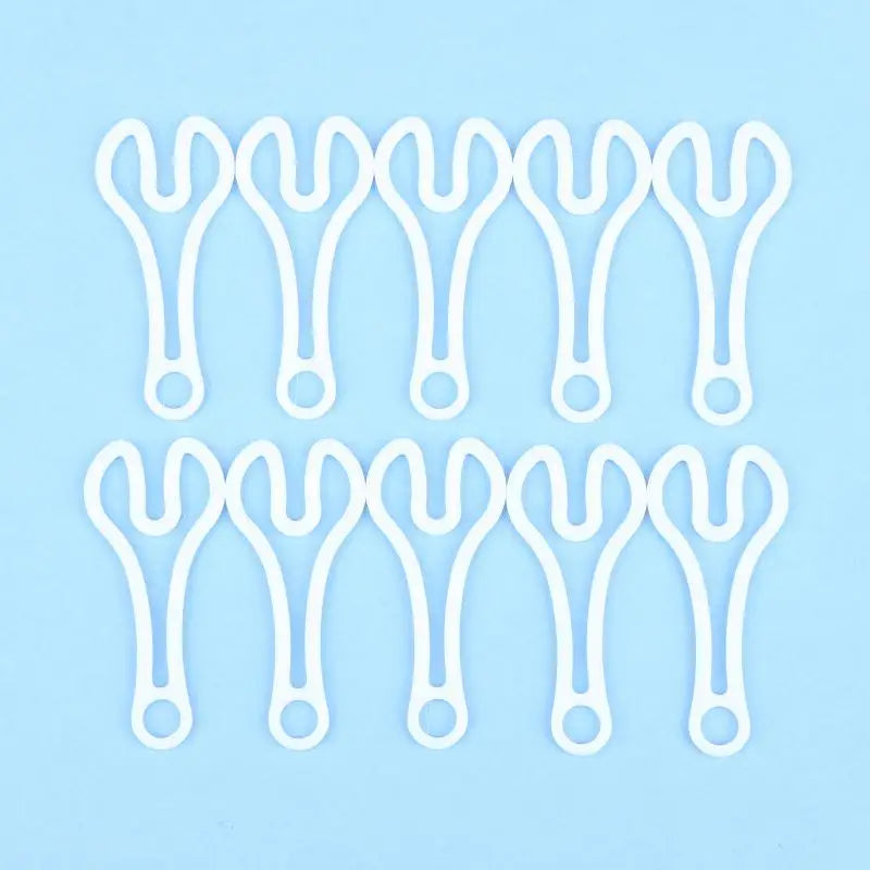 10Pcs Shopping Cart Token Keychain - Supermarket Trolley Unlocking Tool 3D Printed Portable & Reusable Compact Sturdy Design. Qme A2 White 10PCS