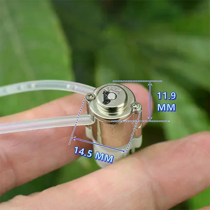 DC 3 7V Ultra Micro Peristaltic Pump Squeezing Dosing Mini Planetary Qme