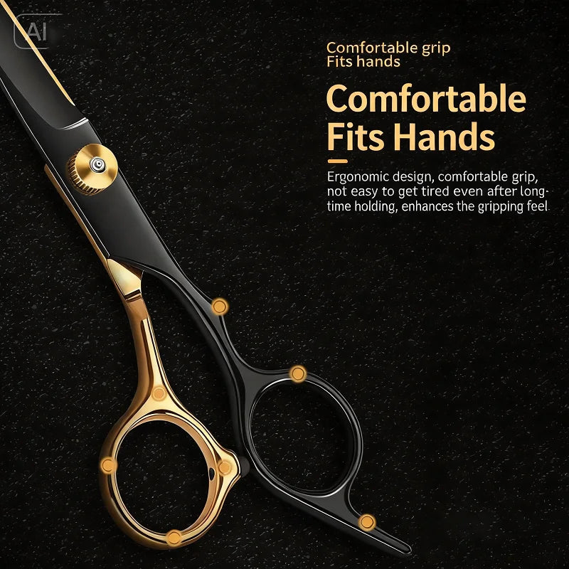 Professional Hair Cutting Scissors Home Barber Salon Thinning Shears Qme