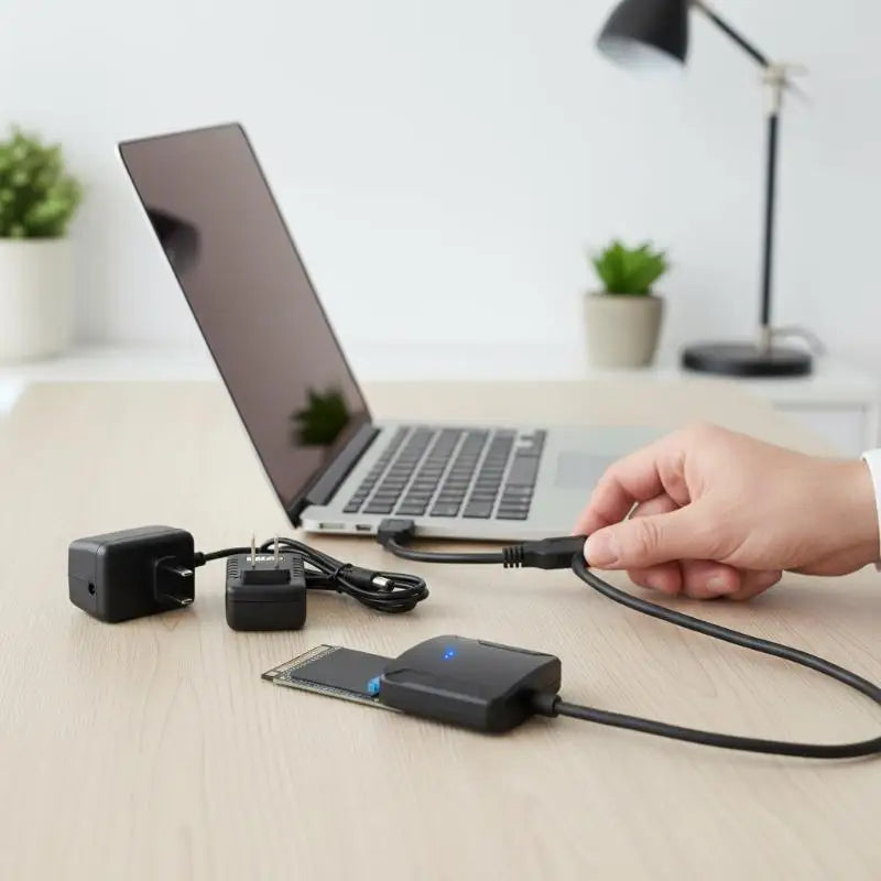 3 5 SSD HDD Hard Drive Disk Converter SATA USB 0 Adapter Cable Qme