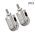 1/2/3PCS Dial Indicator Wheel Probe Tips M2.5 Metal Roller Contact Point For Electronic Digital Indicators Dial Gauge. Qme 2PCS