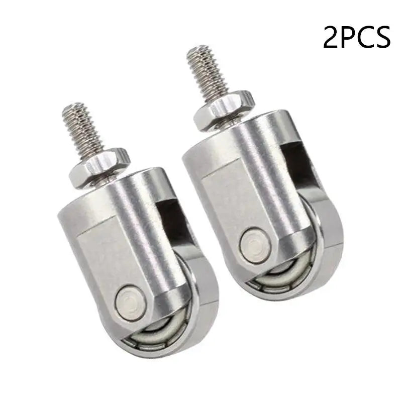 1/2/3PCS Dial Indicator Wheel Probe Tips M2.5 Metal Roller Contact Point For Electronic Digital Indicators Dial Gauge. Qme 2PCS