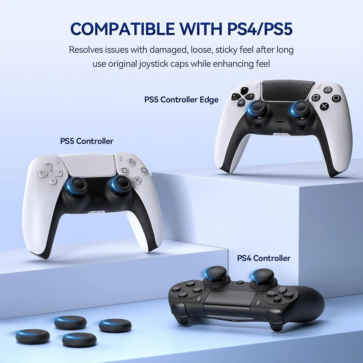10 Silicone Thumb Grips Suitable P5 P4 Mushroom Head Repair DSE Qme