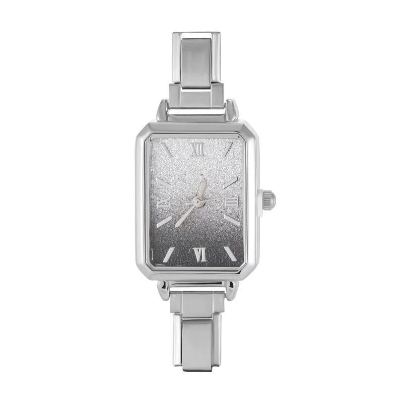 Wholesale 2026 Stainless Steel Watch Head Bracelet DIY Italian Charm