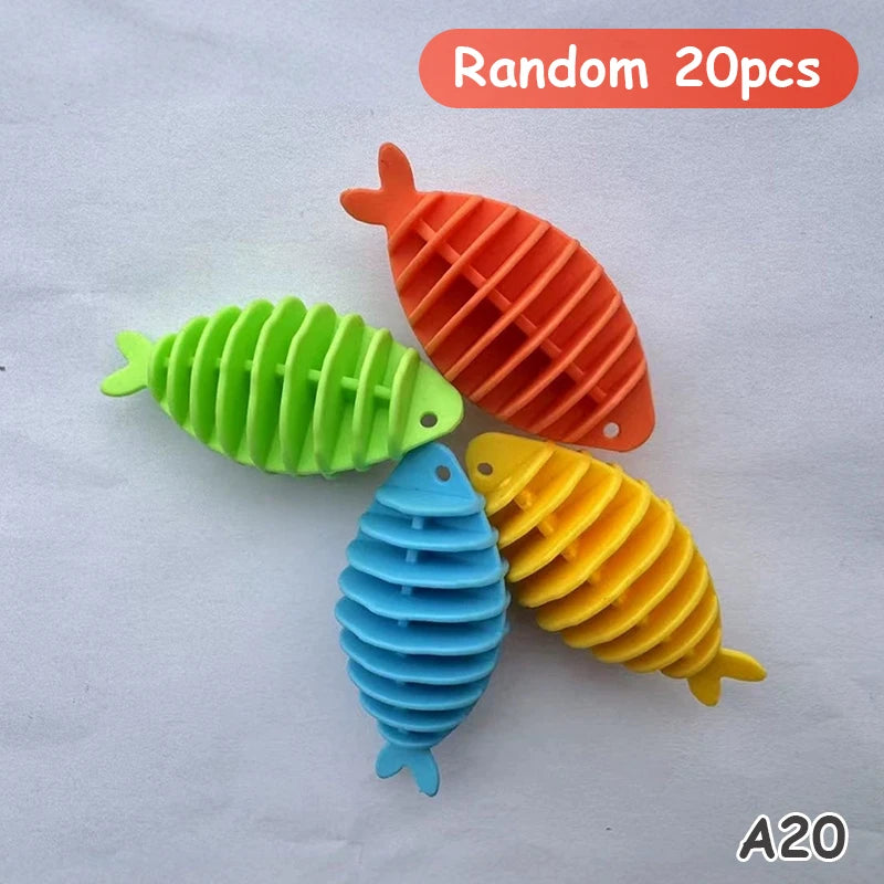 5 10 Little Fish Laundry Balls Prevents Knots Cleaning Suitable Home Qme A20