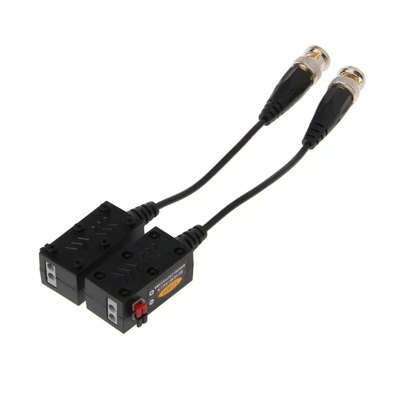 ESCAM 1 Pair 1CH Passive UTP CCTV Video Balun Transceiver For HDCVI HDTVI AHD CVBS Camera Qme