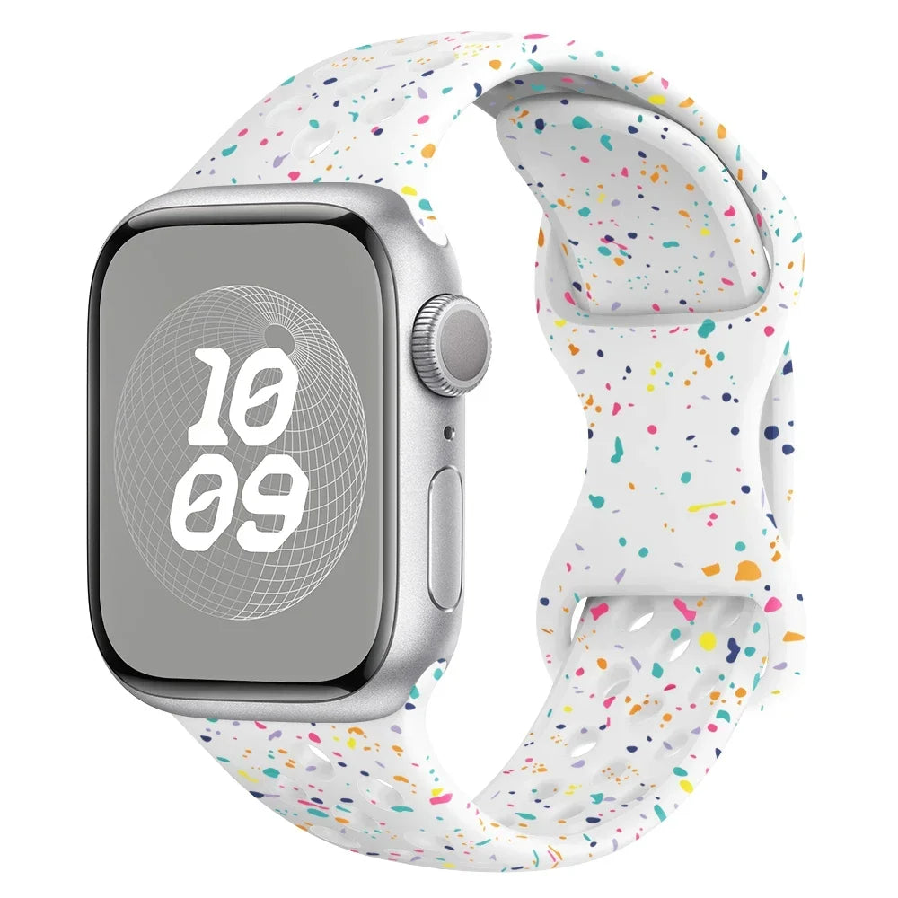 Silicone Strap Apple Watch Band Ultra 2 Sport Bracelet Iwatch Series