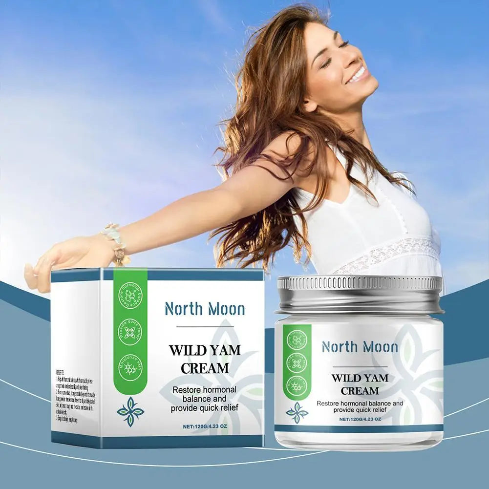 Wild Yam Cream Moisturizing Hydrating Smooth Root Extract Essence Qme