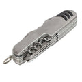 Portable 1 Fold Pocket Knife Carry Around Multifunction Outdoor Qme silvery