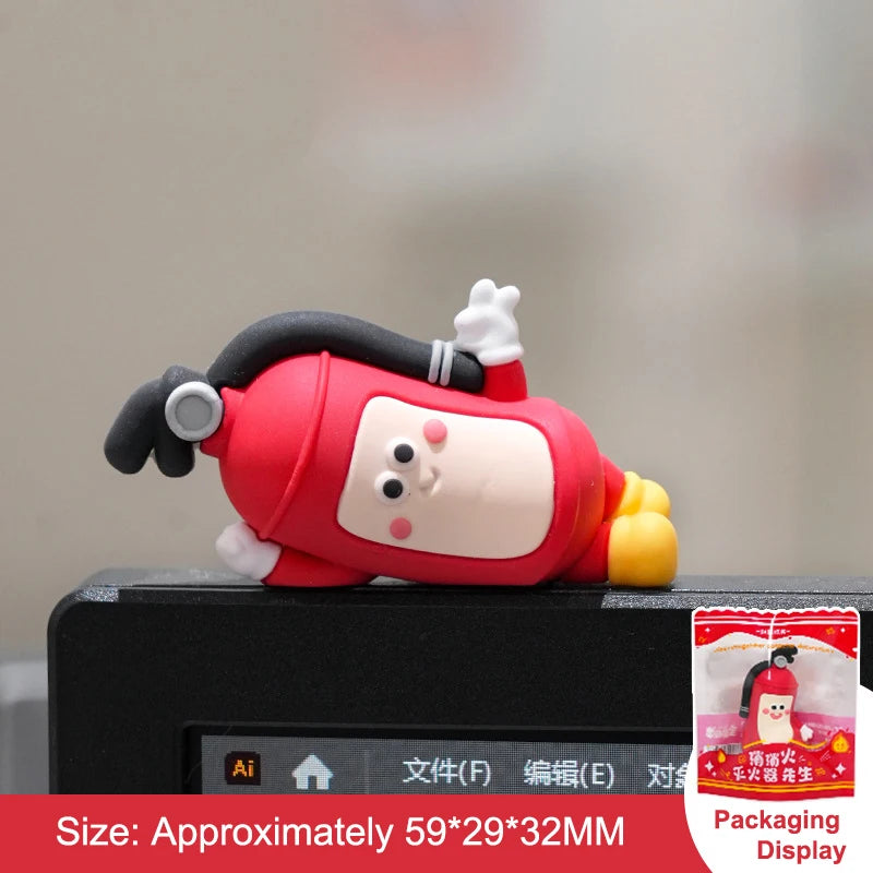 2026 Mr Extinguisher Mini Party Decoration Creative Central Control Qme A4