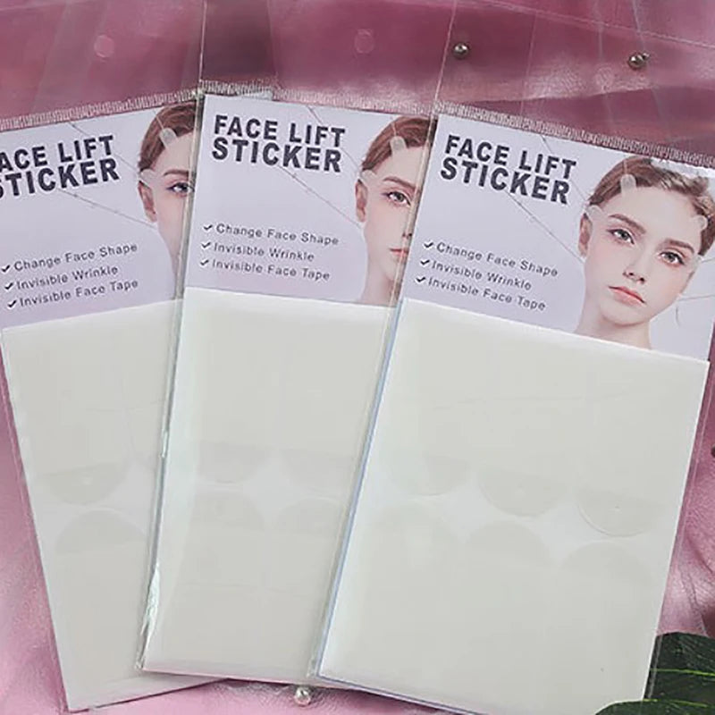 Invisible Thin Face Stickers V-shape Fast Lifting Lift Up Neck Eye Qme