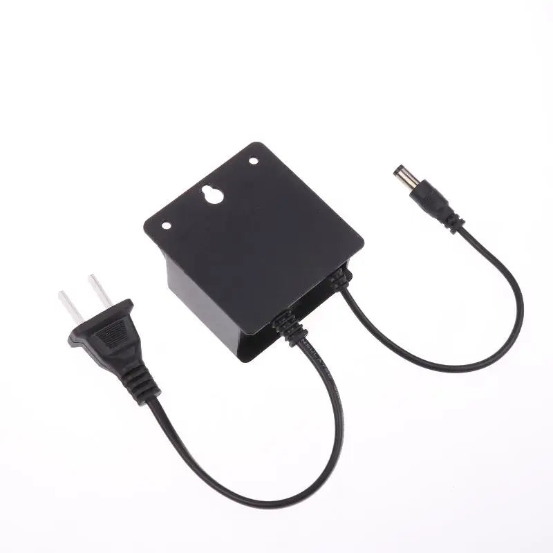 Waterproof Power Adapter DC12V 1 5A US Plug CCTV Security Qme
