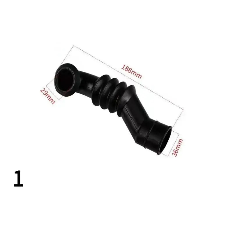 For Washing Machine Inner Drain Pipe Outlet Pipe Black With Extra Lining Flexible Rubber Hose Internal Connection Hose Qme A1