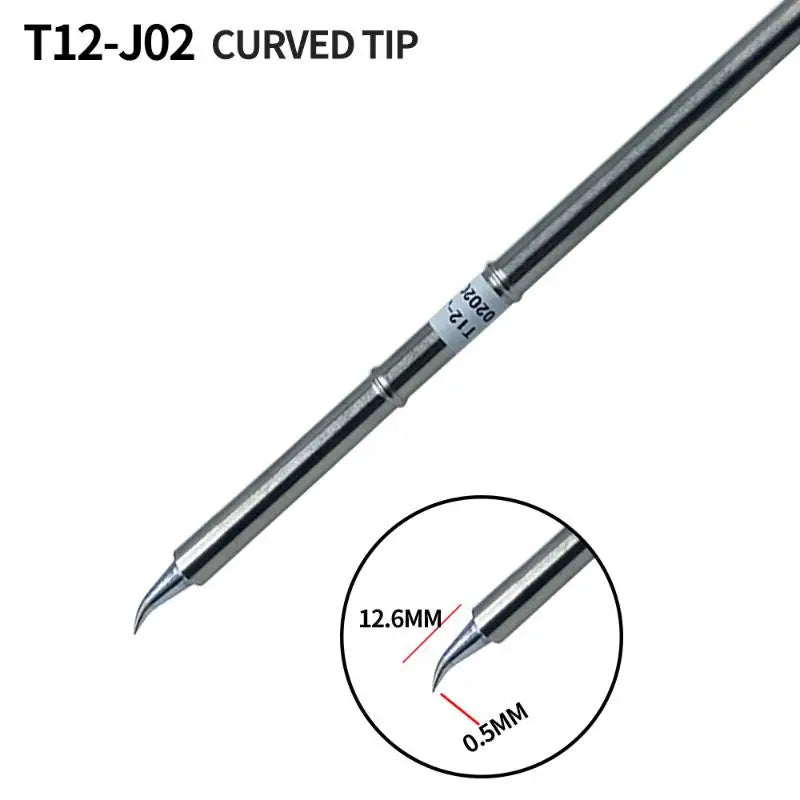 T12 I ILS J02 JL02 K KU Soldering Iron Tips Hakko Fx951 DIY Electric Qme A5