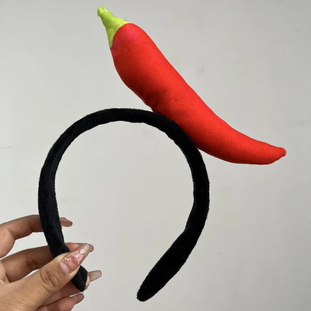 Fashion Kawaii Simulated Food Hair Hoop Korean Headwear Fruits