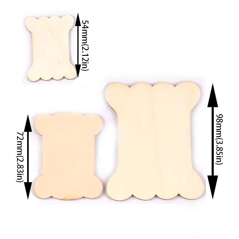 54/72/98mm Wooden Flat Bobbin Spools For Cord Wire Thread Card String Ribbons Embroidery Floss Reel Stitch Holder Sewing Tools Qme