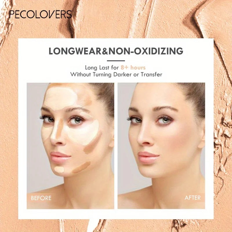 Makeup Base Foundation Stick Face Bronzer Concealer Contouring Beauty Qme