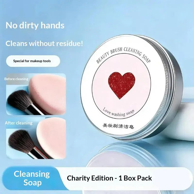 Portable Makeup Brush Cleaner Soap Multi Functional Washing Reusable Qme Default Title