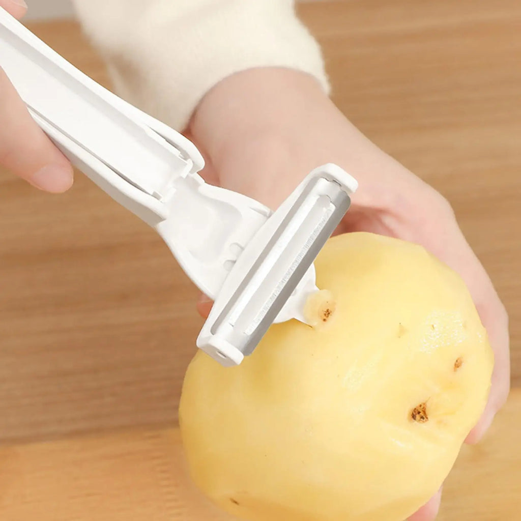 Swivel Peeler Rotating Peeling Tool Multifunctional Fruit Vegetable Qme