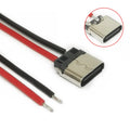 USB Type-c 2P Welding Wire Female Connector Cable Mobile Phone Qme one size