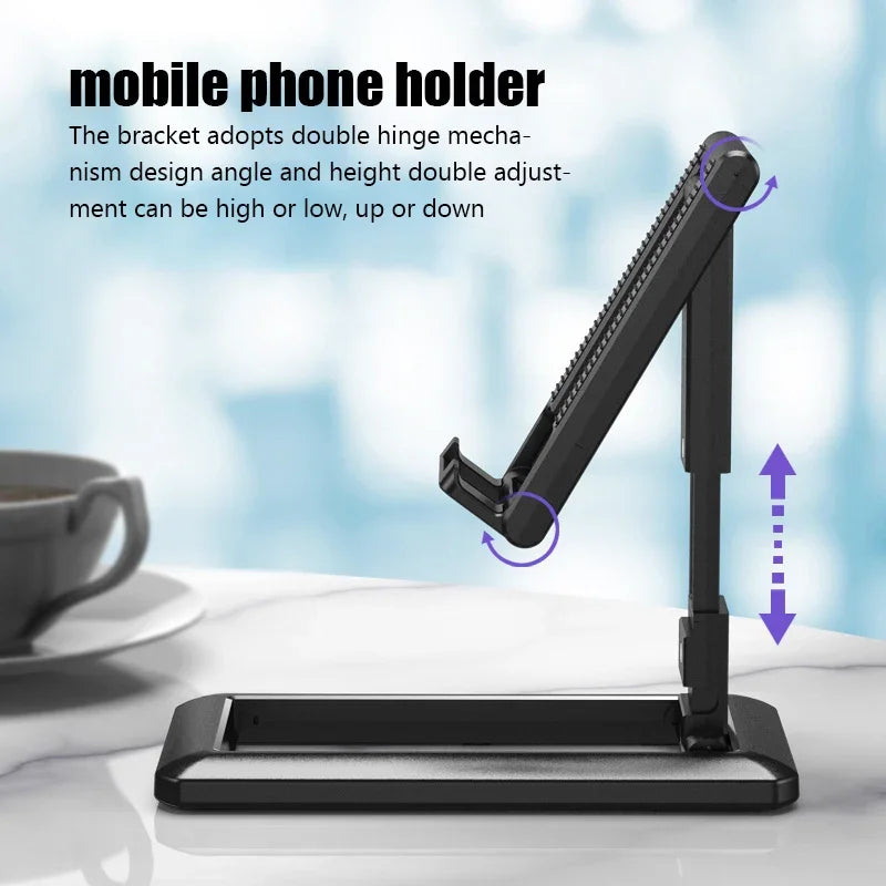 5pcs Portable Mobile Phone Stand Foldable Mobile Phone Stand Scalable Mobile Phone Holder Phone Holder Desktop Bracket Qme