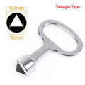 Panel Lock Key Universal Wrench Triangle Socket Electrical Cupboard Qme Triangle Type