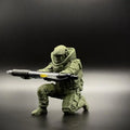 3D Printed Soldier Pen Holder Stylish Desktop Organizer Home Office Qme A1