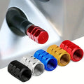 4pcs Car Tire Valve Caps Aluminum Alloy Car Wheel Tire Valve Caps Dustproof Car Motorcycle Truck Bike for USA AIR Valve Caps Qme Silvery 4Pcs