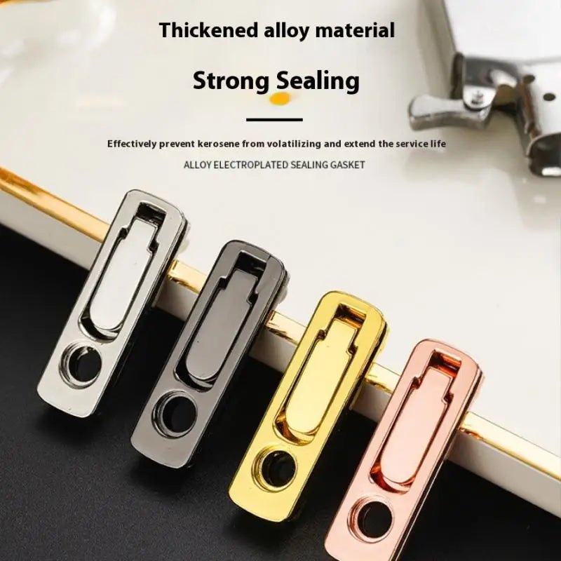 Sealing Metal Lighter Sealing Metal Cotton Base For Zip Lighter Regular Inner Liner Modified Base Cotton Reduce Volatilization. Qme